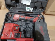 MILWAUKEE M18BMT-202C 18V 2.0AH LI-ION REDLITHIUM CORDLESS MULTI TOOL (488HY), COMES COMPLETE WITH 1