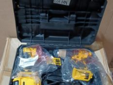 DEWALT DCK2060L2T-SFGB 18V 3.0AH LI-ION XR BRUSHLESS CORDLESS TWIN PACK (337KV) INCLUDES 1 BATTERY