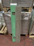 PALLET TO CONTAIN 10 x PACKS OF NEW BACHETA LUXURY VINYL CLICK PLANK FLOORING. STYLE: PECAN. EASY TO