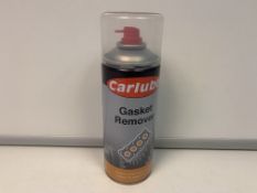 36 X NEW CARLUBE 400ML GASKET REMOVER. GASKET & CARBON DEPOSIT REMOVER. PROTECTS THE EQUIPMENT