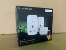 6 X BRAND NEW SMARTWARES PRO ENERGY CONTROL SETS WORKING WITH ALEXA RRP £59 EACH R15