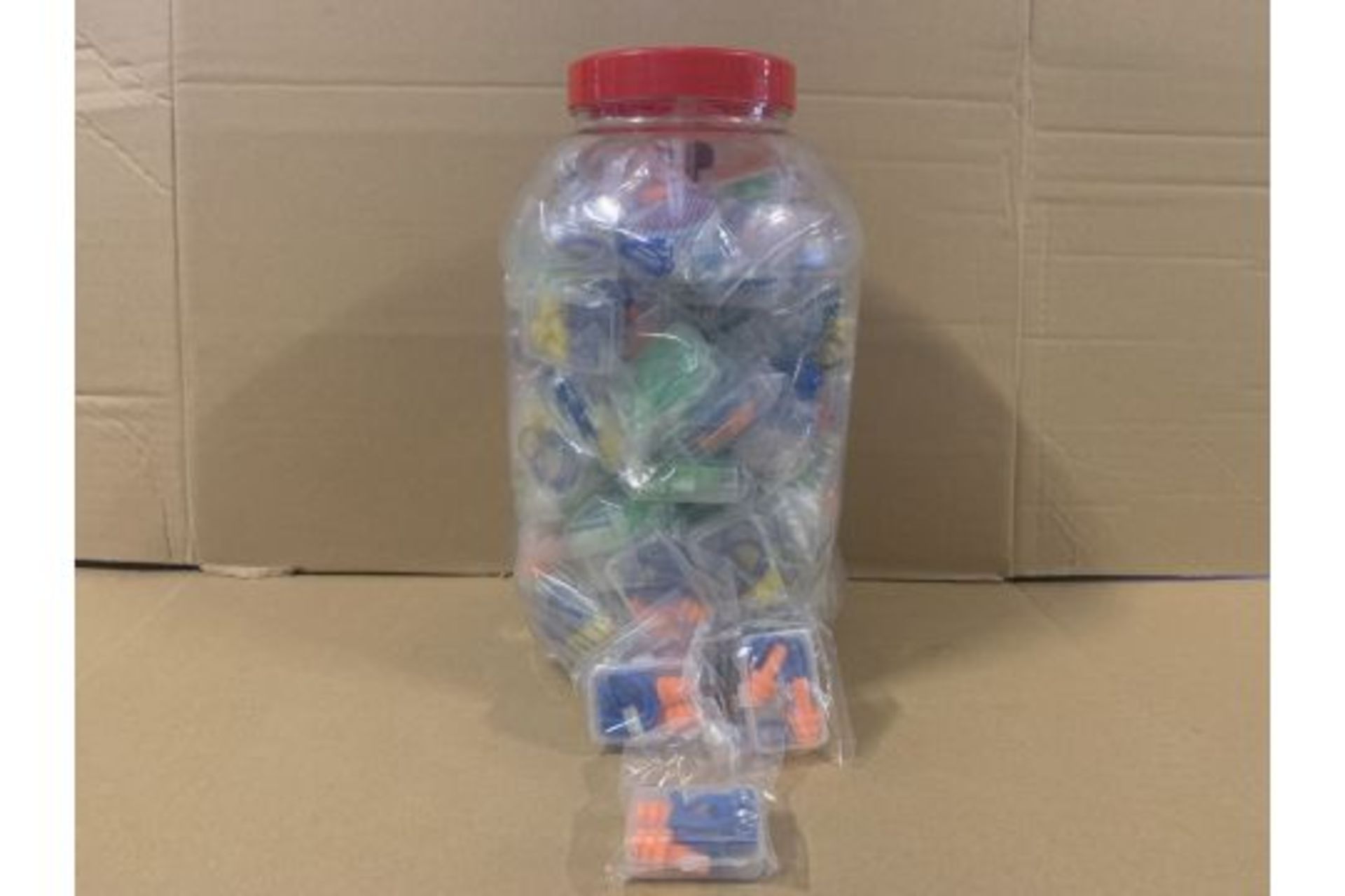 1000 X BRAND NEW EARPLUGS IN VARIOUS COLOURS S1RA