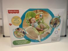NEW BOXED FISHER PRICE NEWBORN TO TODDLER PORTABLE ROCKER (ROW5)