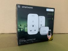 6 X BRAND NEW SMARTWARES PRO ENERGY CONTROL SETS WORKING WITH ALEXA RRP £59 EACH R15