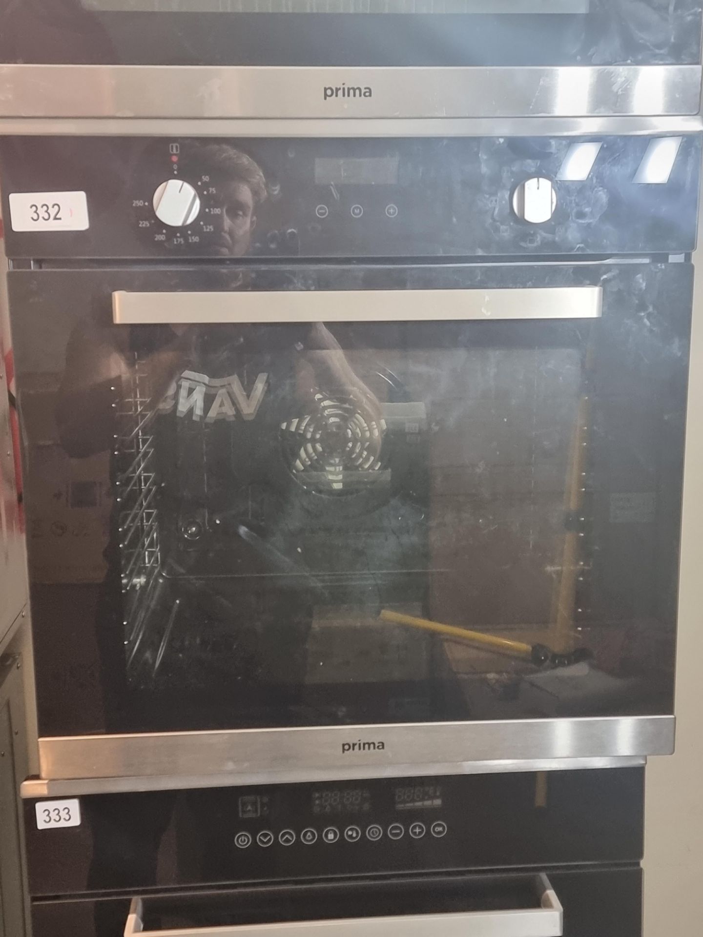 Prima+ Integrated Single Electric Fan Oven PRSO106 RRP £321