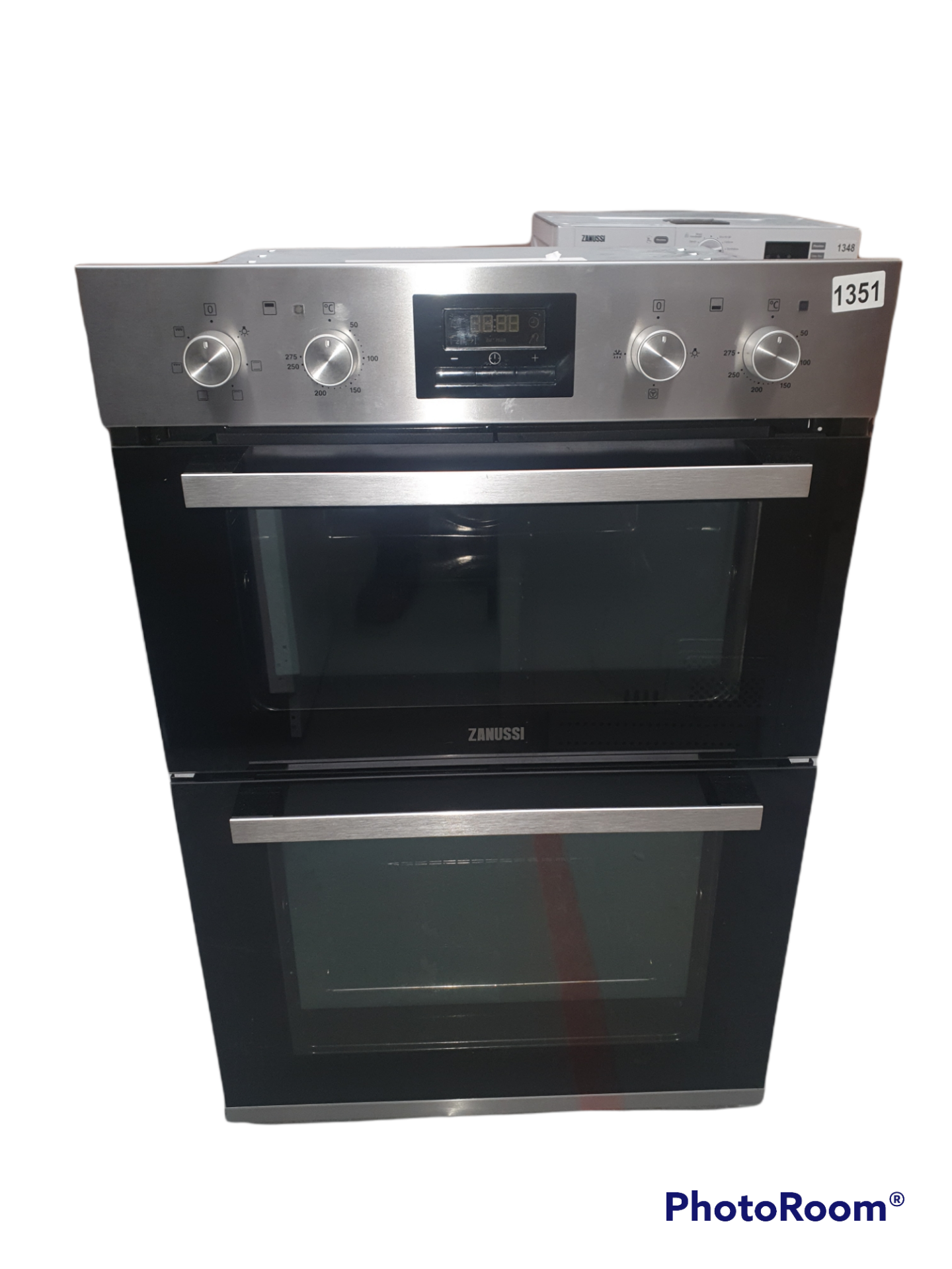 Zanussi Built in Double Oven in Stainless Steel ZOD35661XK RRP £650