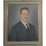 Félix Pérez Vargas (Sevilla, 1917-Madrid, 1987) Retrato masculino.