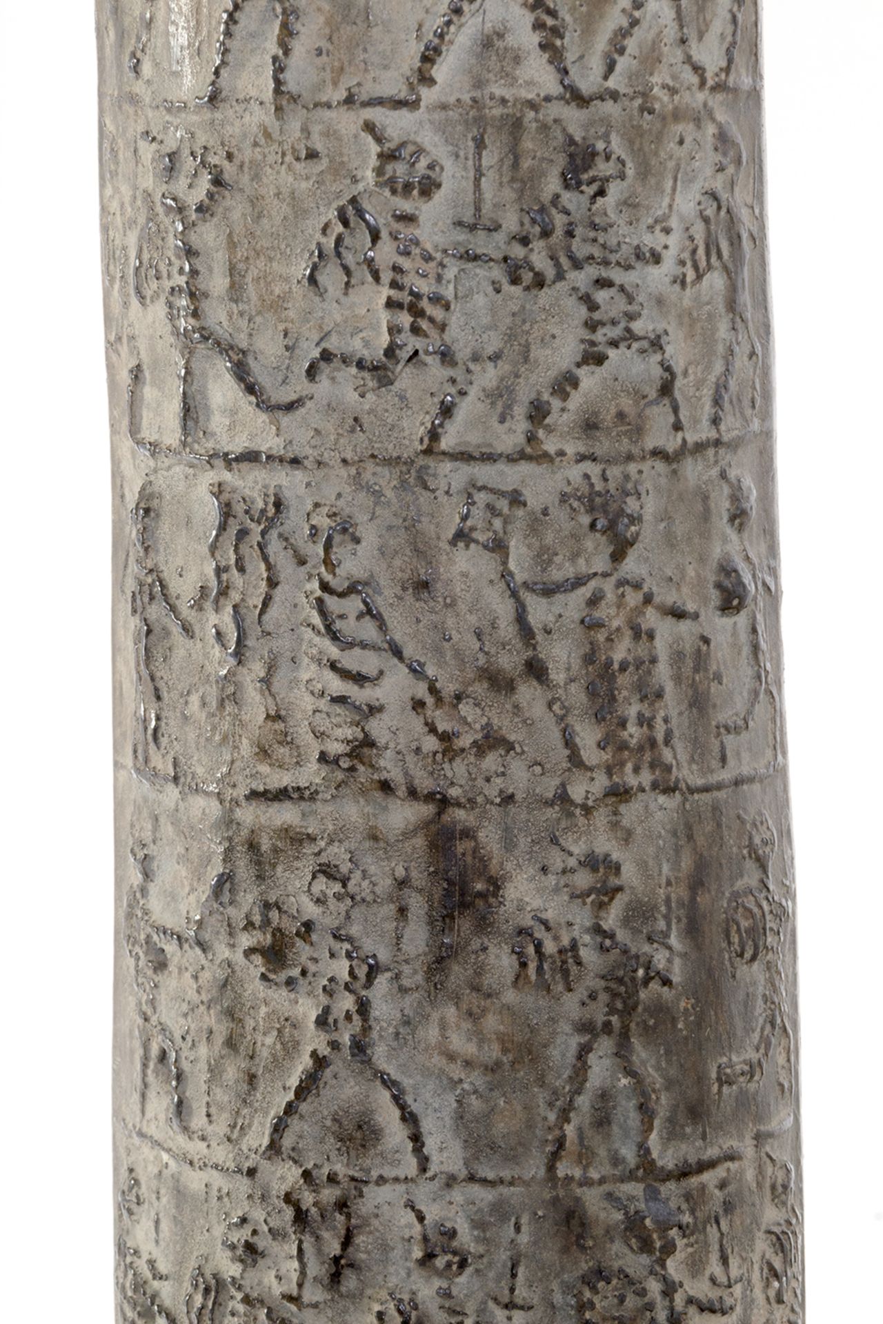 Columna de Trajano en plomo. Italia, Grand Tour, siglo XVIII. - Image 4 of 5