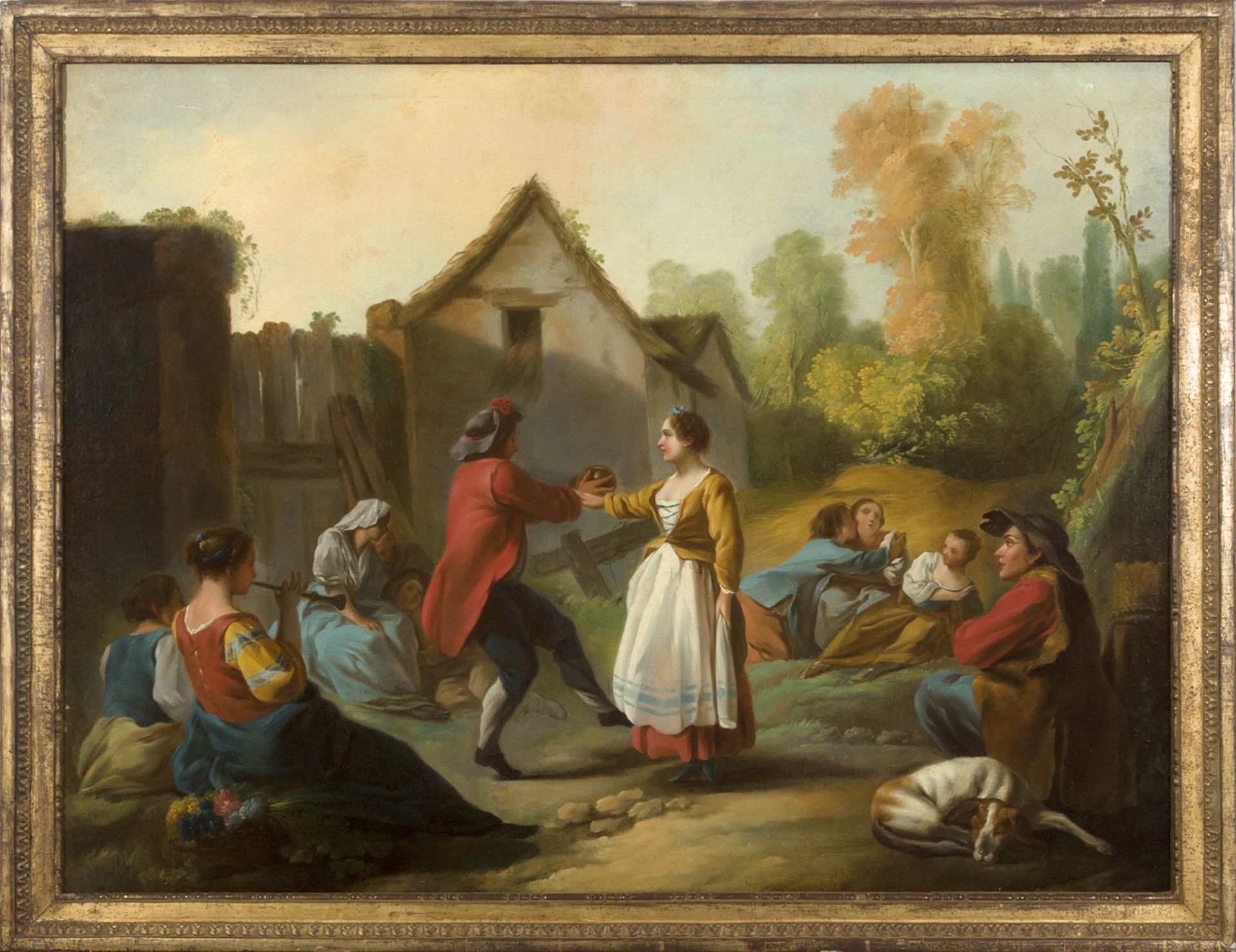 Escuela italiana del siglo XVIII. El baile.