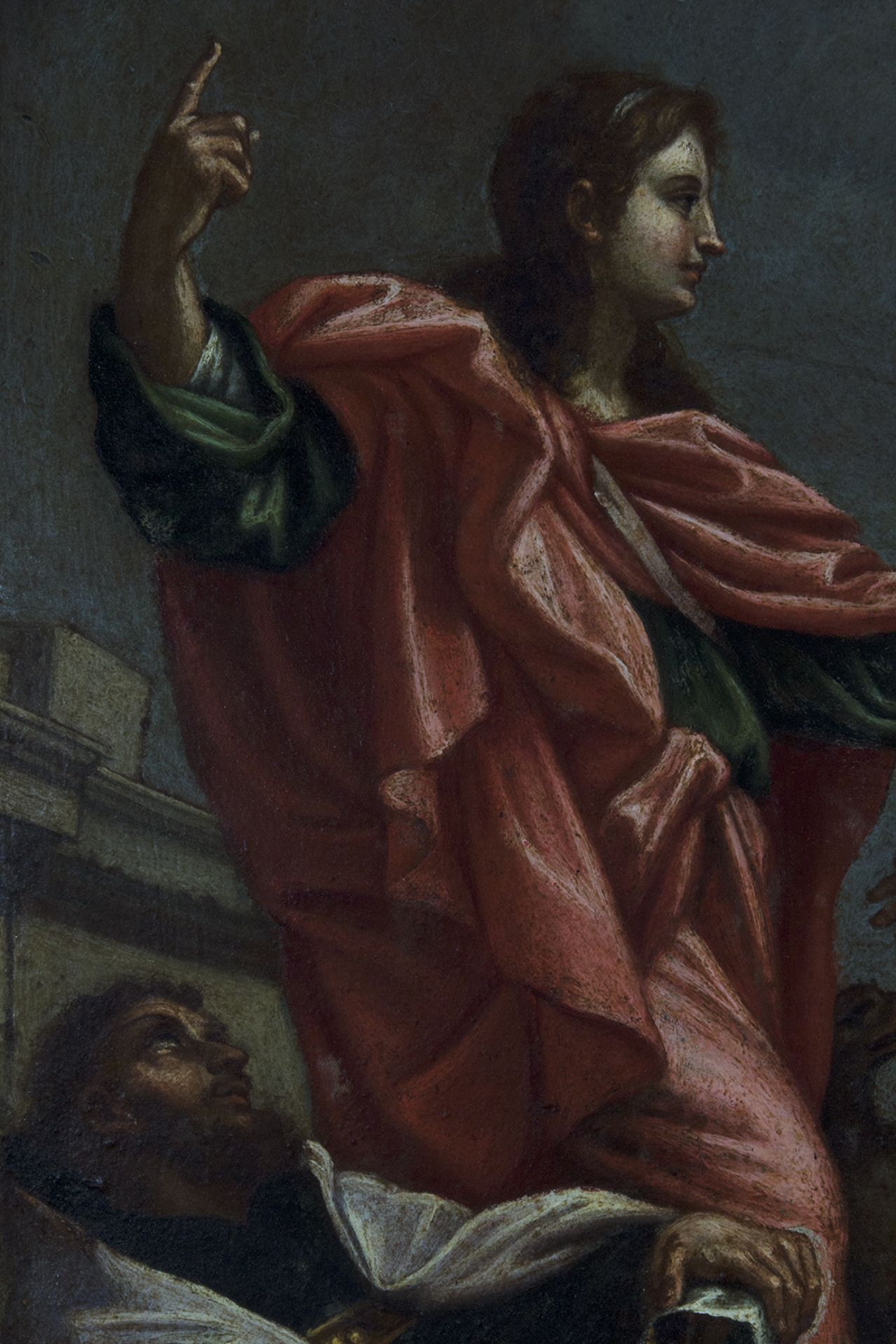 Escuela romana de finales del siglo XVII. Seguidor de Carlo Maratta. La Inmaculada Concepción con S - Bild 4 aus 5