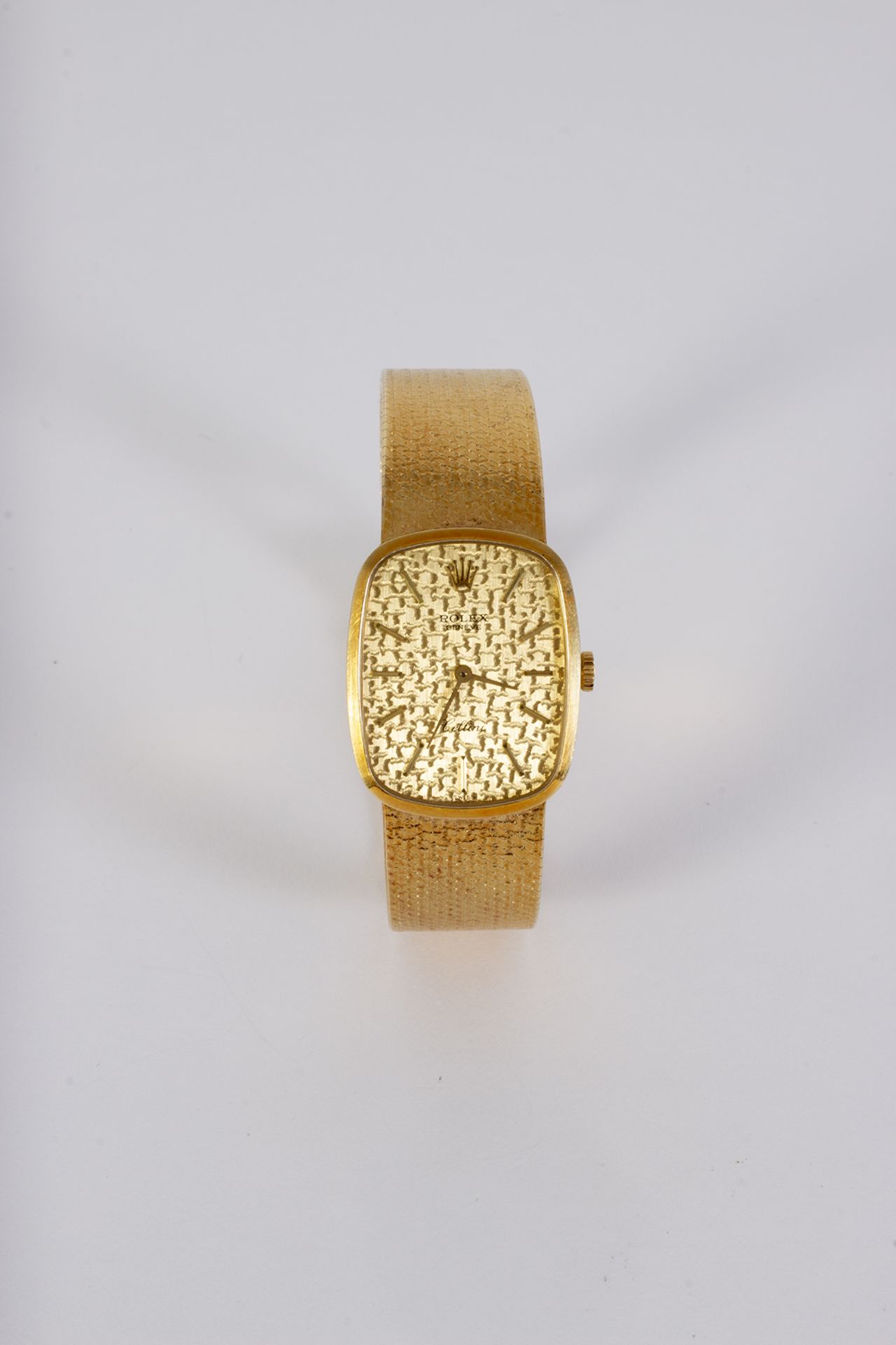 Reloj Rolex Cellini de pulsera para señora. Mecanismo de cuerda manual.