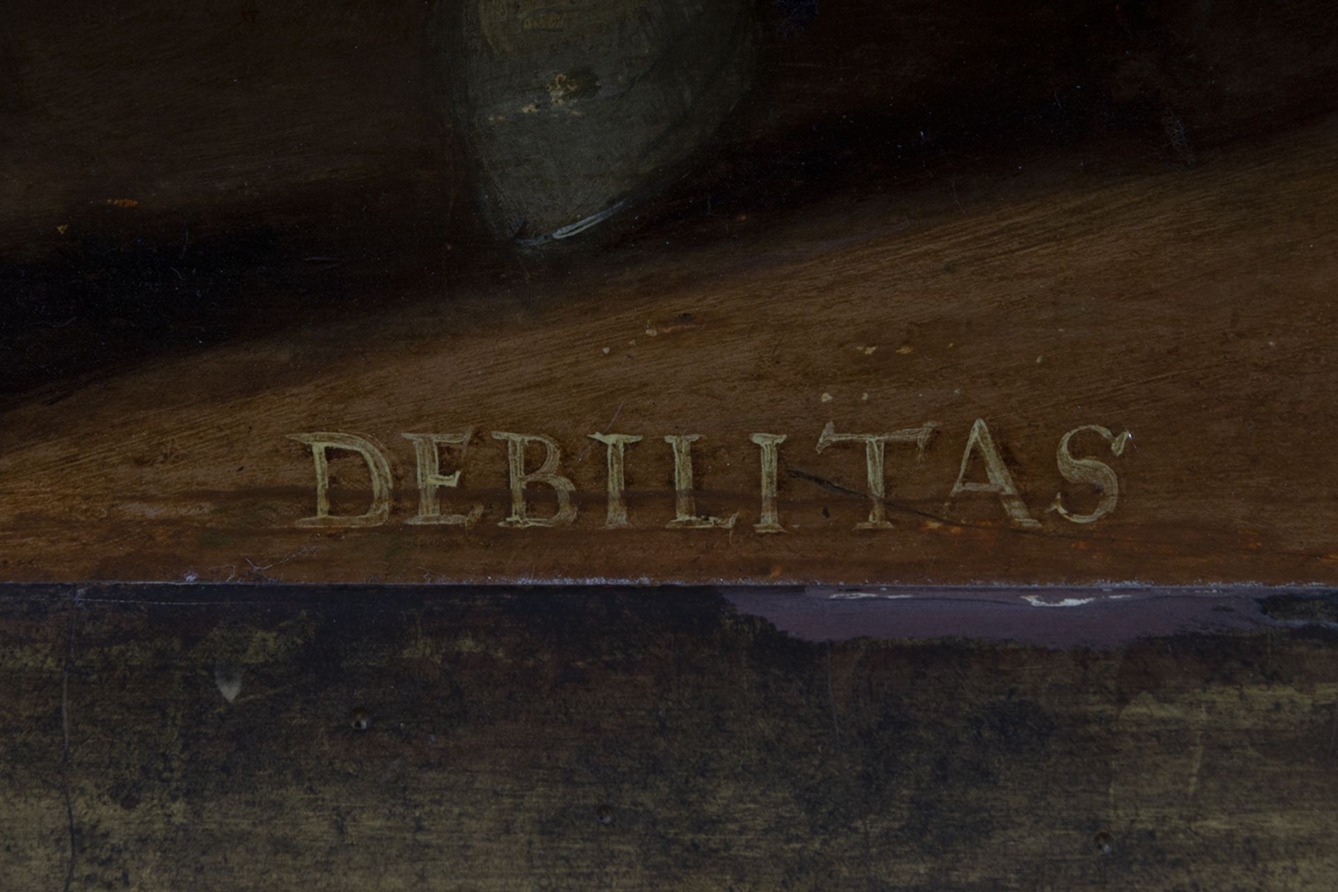 Escuela flamenca del siglo XVI. Seguidor de Maarten van Heemskerck. Debilitas, Patentia, Servitus. - Image 7 of 9
