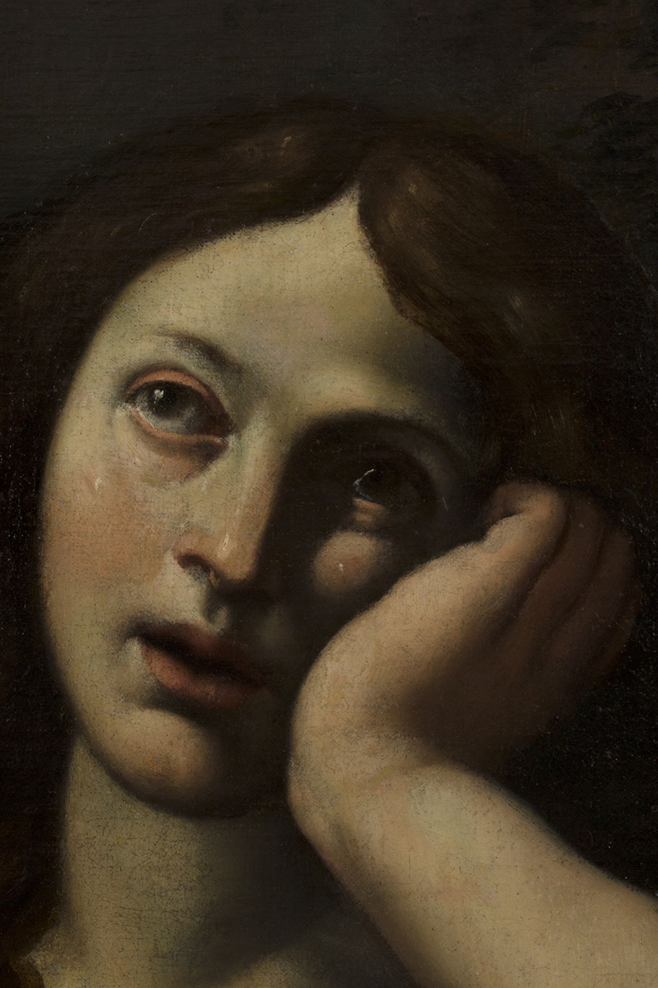 Atribuído a Ludovico Carracci (Bolonia, 1555-1619) Magdalena penitente. - Bild 6 aus 6