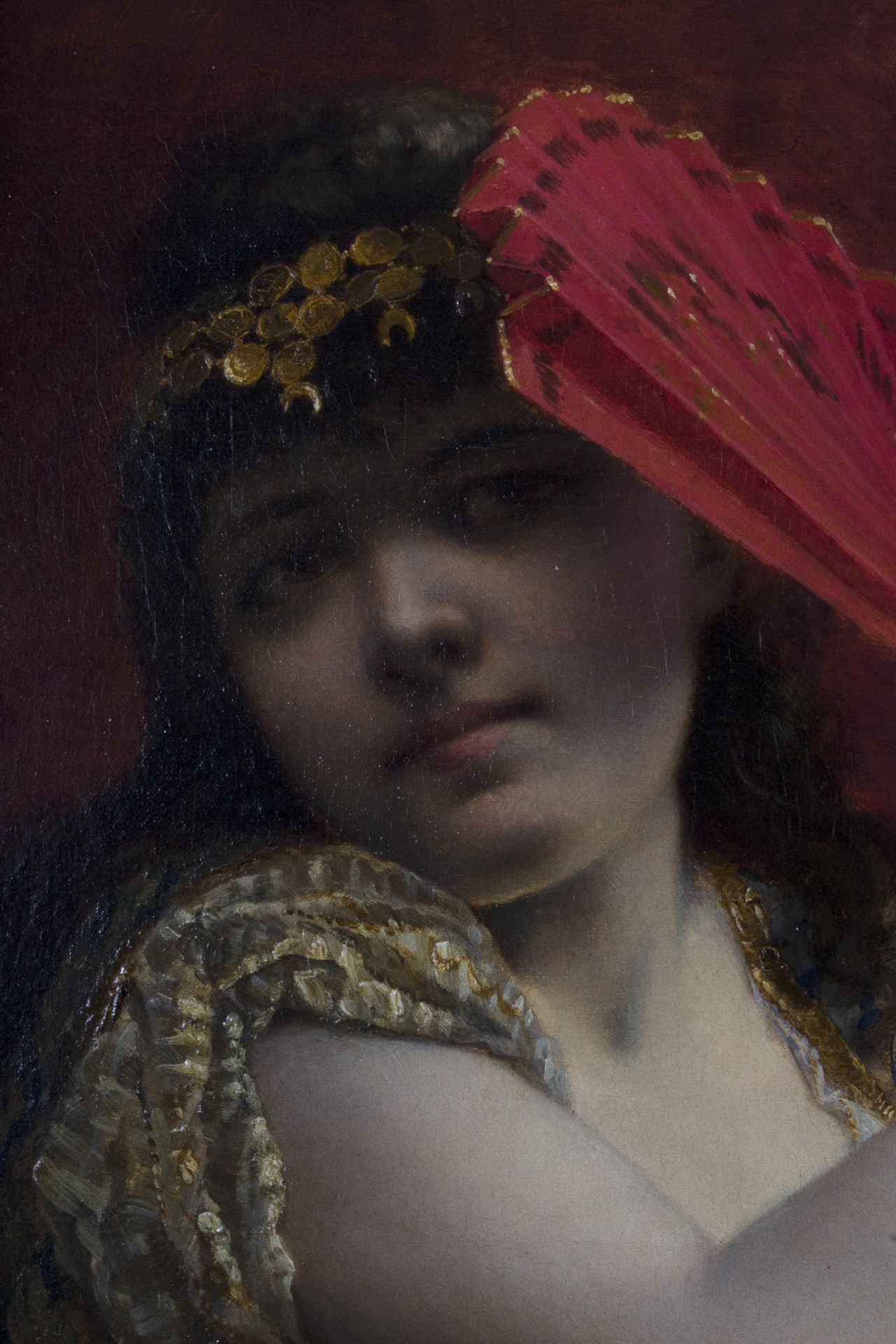 Agapit Stevens (Bruselas, 1849-Watermael-Boitsfort, 1917) Belleza egipcia. - Image 2 of 4