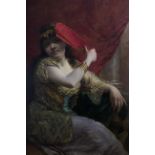 Agapit Stevens (Bruselas, 1849-Watermael-Boitsfort, 1917) Belleza egipcia.
