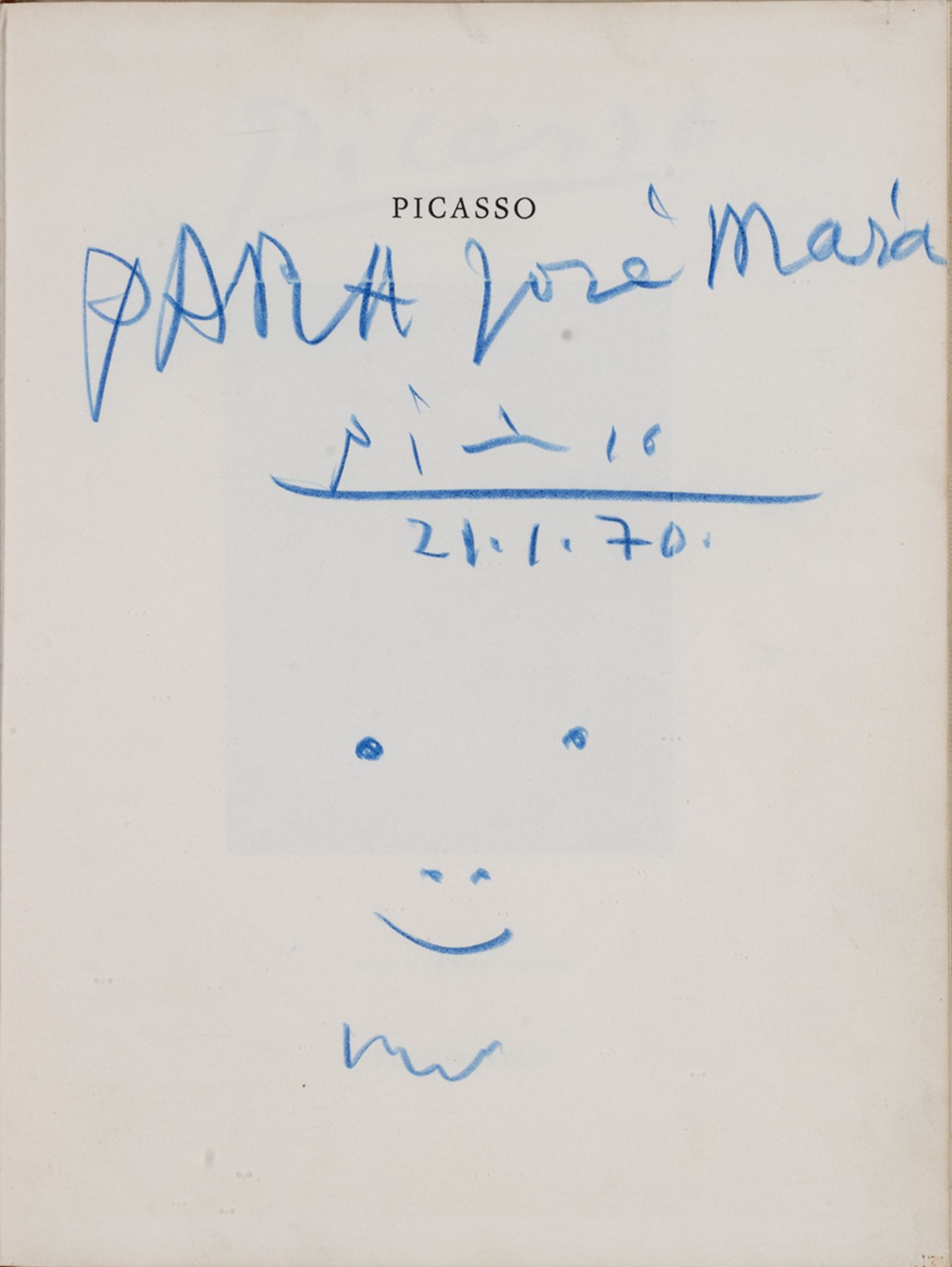 Pablo Ruiz Picasso (Málaga, 1881-Mougins, 1973) Untitled. - Bild 2 aus 4