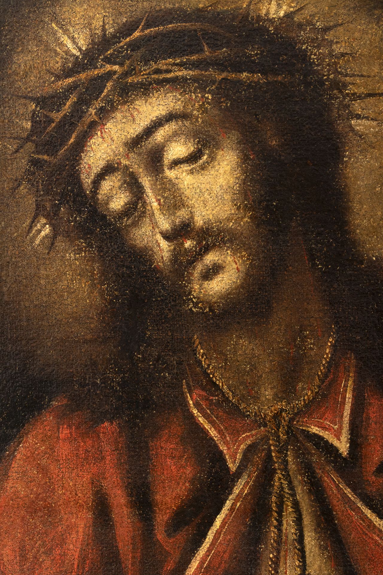 Spanish school, the 16th century. . Ecce Homo. - Image 2 of 5