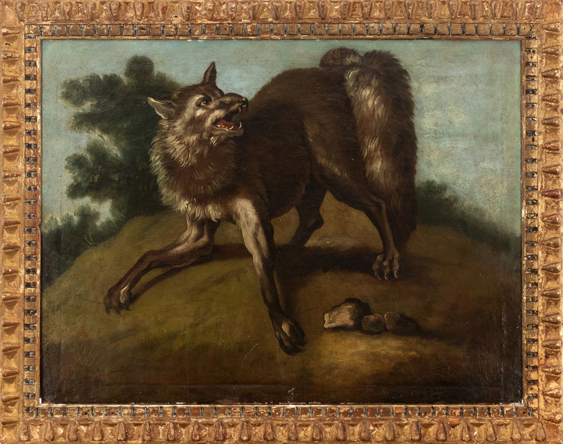 Dutch school, 17th century. Dogs. - Image 3 of 10