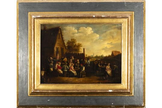 Dutch school, 17th century. Follower of David Teniers. The Village Feast. - Bild 1 aus 6