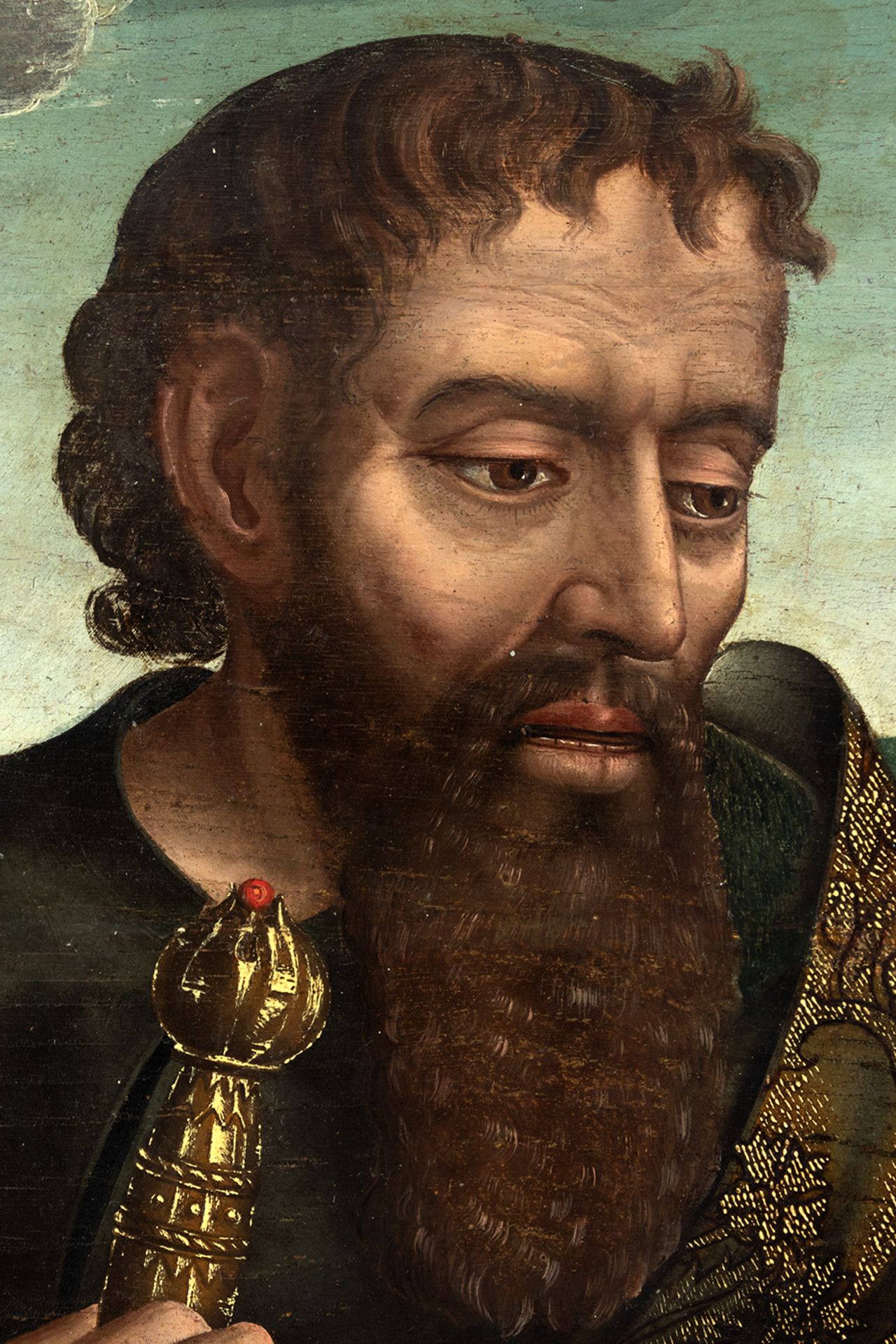 Castilian school,16th century. Saint Paul.  - Bild 4 aus 5