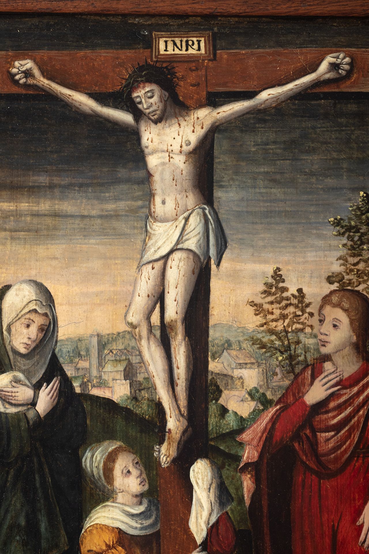 Flemish school, 16th century. Follower of Marcellus Coffermans. Calvary.  - Bild 2 aus 5