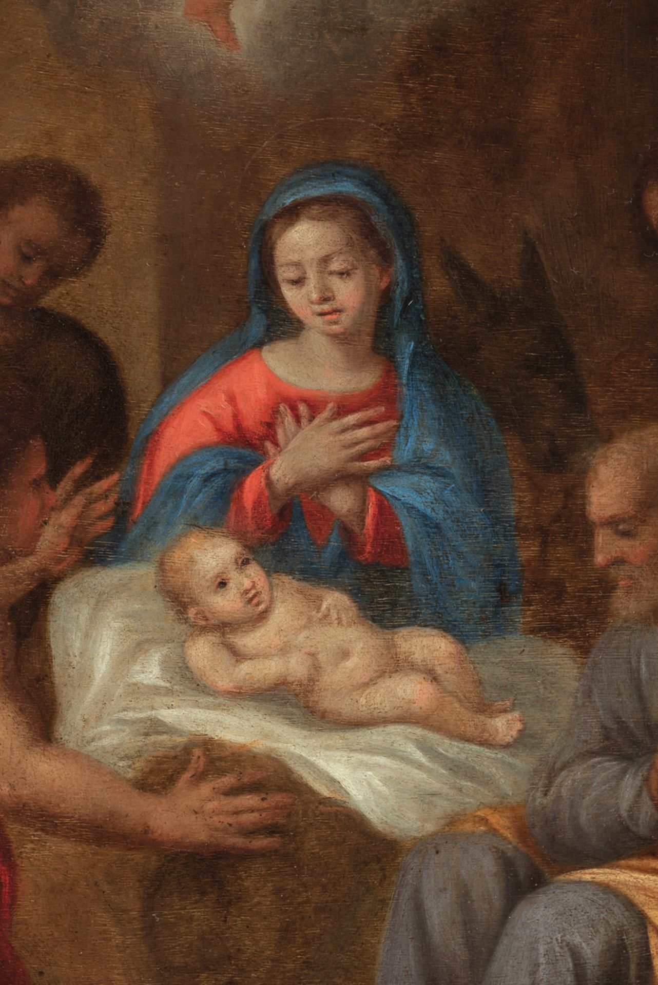 Italian school, late 17th century.Adoration of the shepherds.  - Bild 2 aus 4