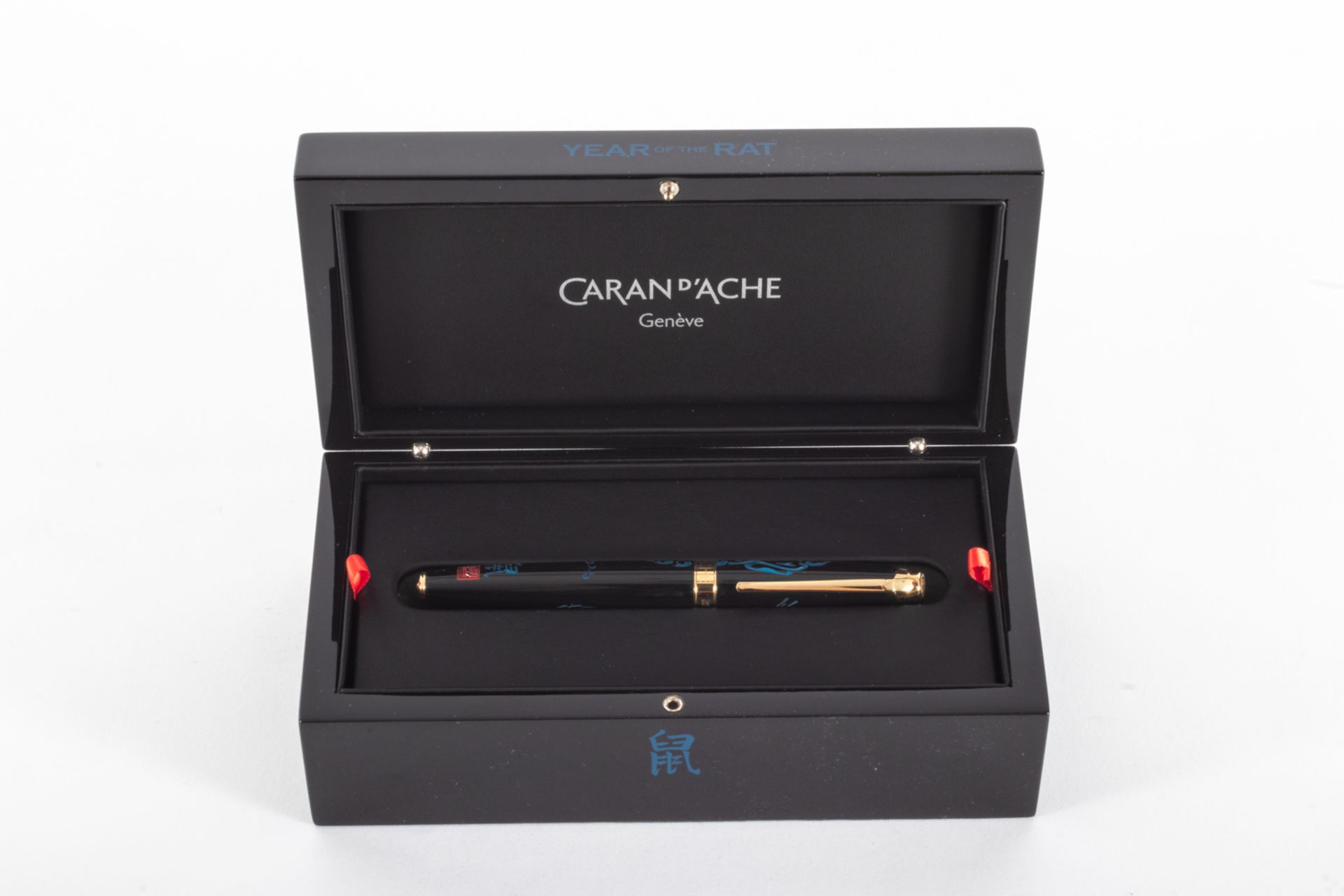 Caran d'Ache fountain pen "Chinese Zodiac" collection model "Year of the Rat", 2020.