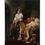 Spanish school of the 19th century. Judith and Holofernes. Oil on canvas. 164 x 129 cm.