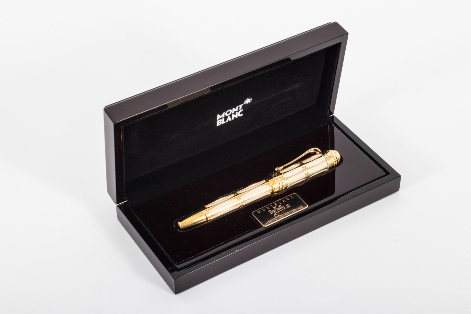 Montblanc fountain pen "Patron of Art" collection "Pope Julius II" model, 2005. - Bild 3 aus 4