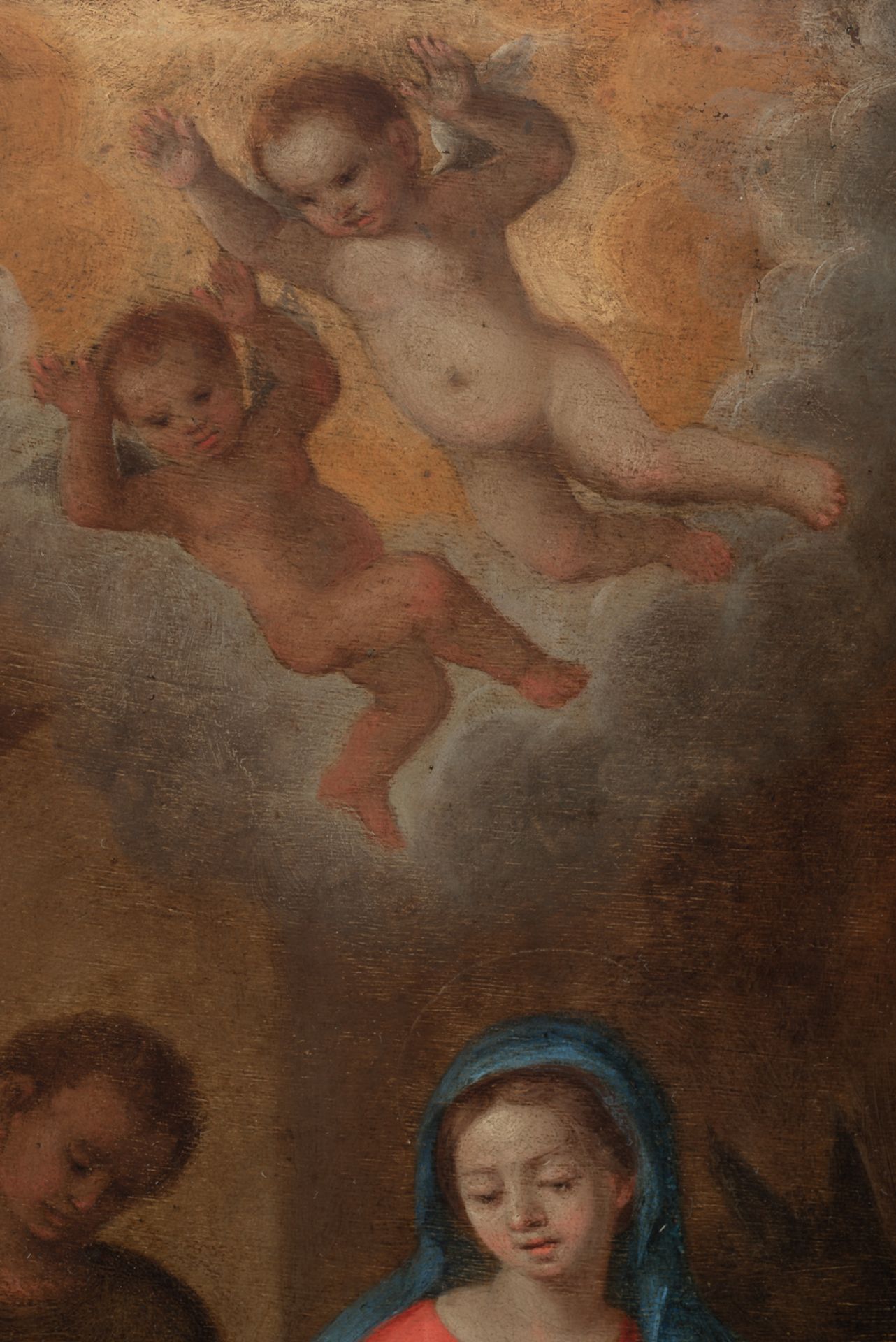 Italian school, late 17th century.Adoration of the shepherds. - Image 3 of 4