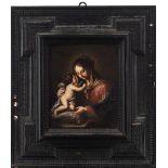Italian school of the 18th century. Virgin with Child.