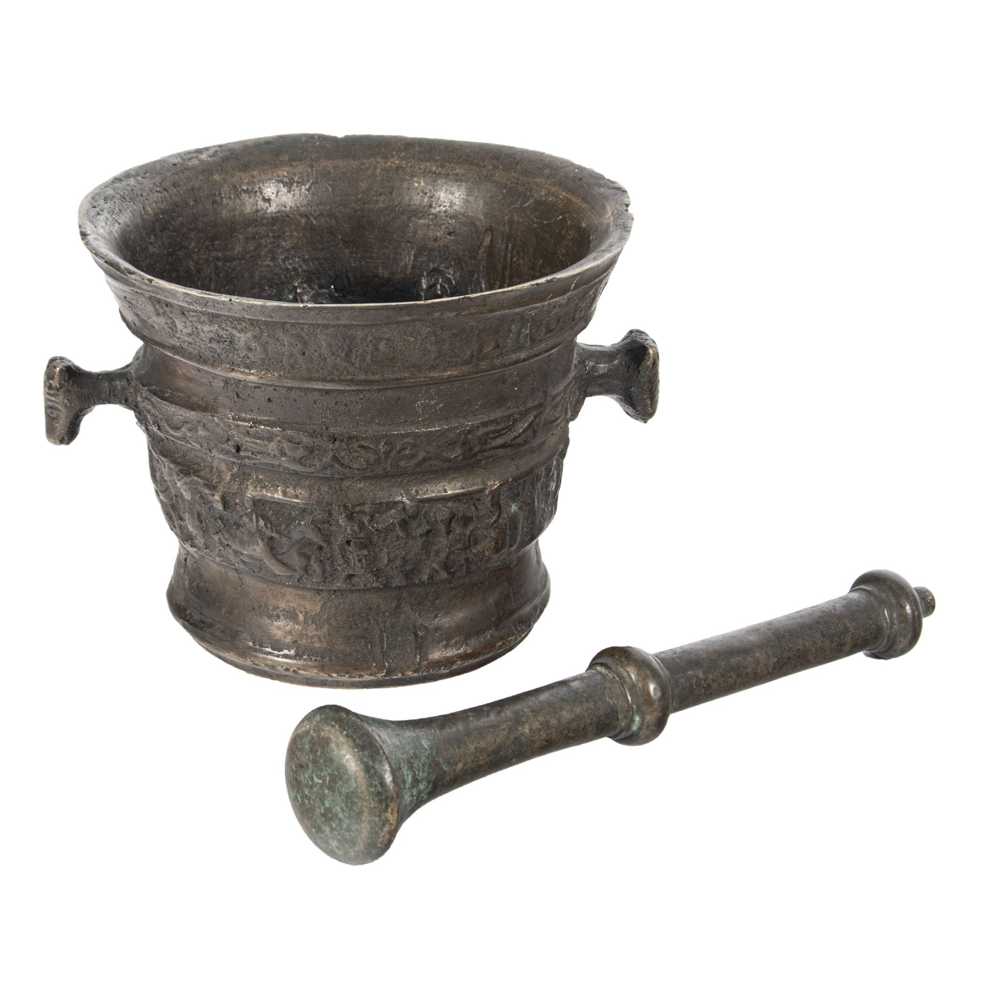 Bronze mortar, 16th century. - Image 2 of 3