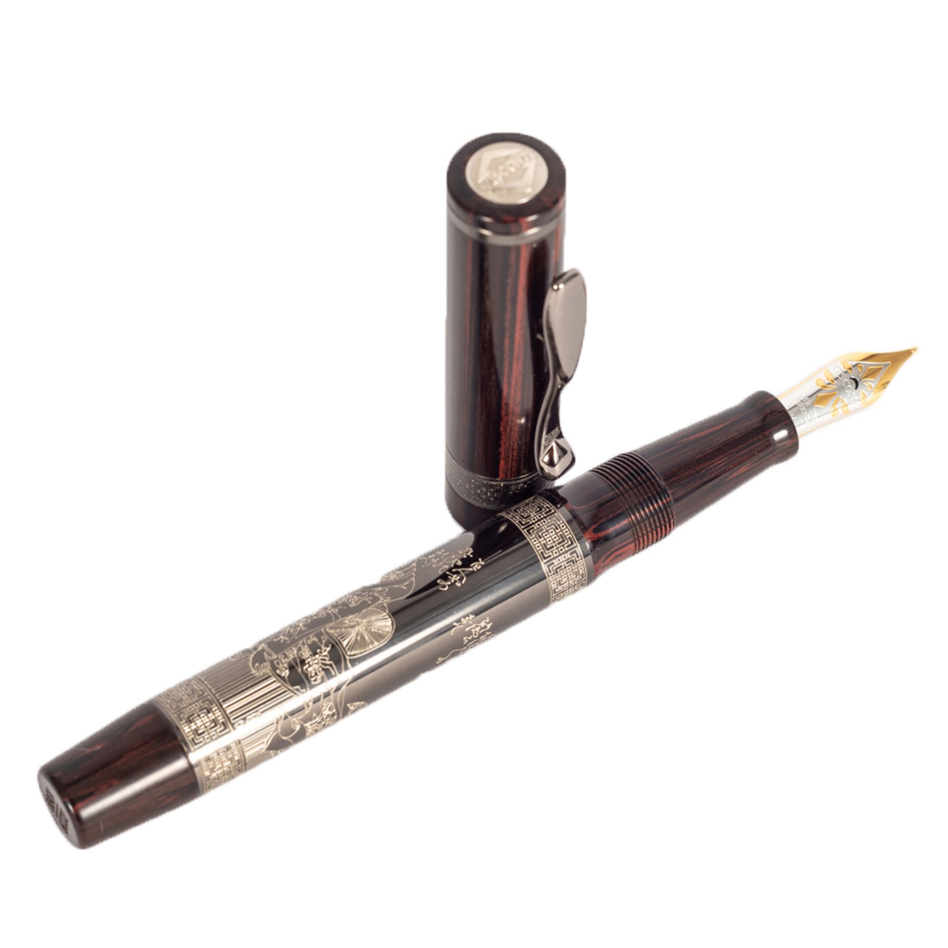 Visconti Eortic Art Collection Shunga fountain pen. - Image 2 of 2