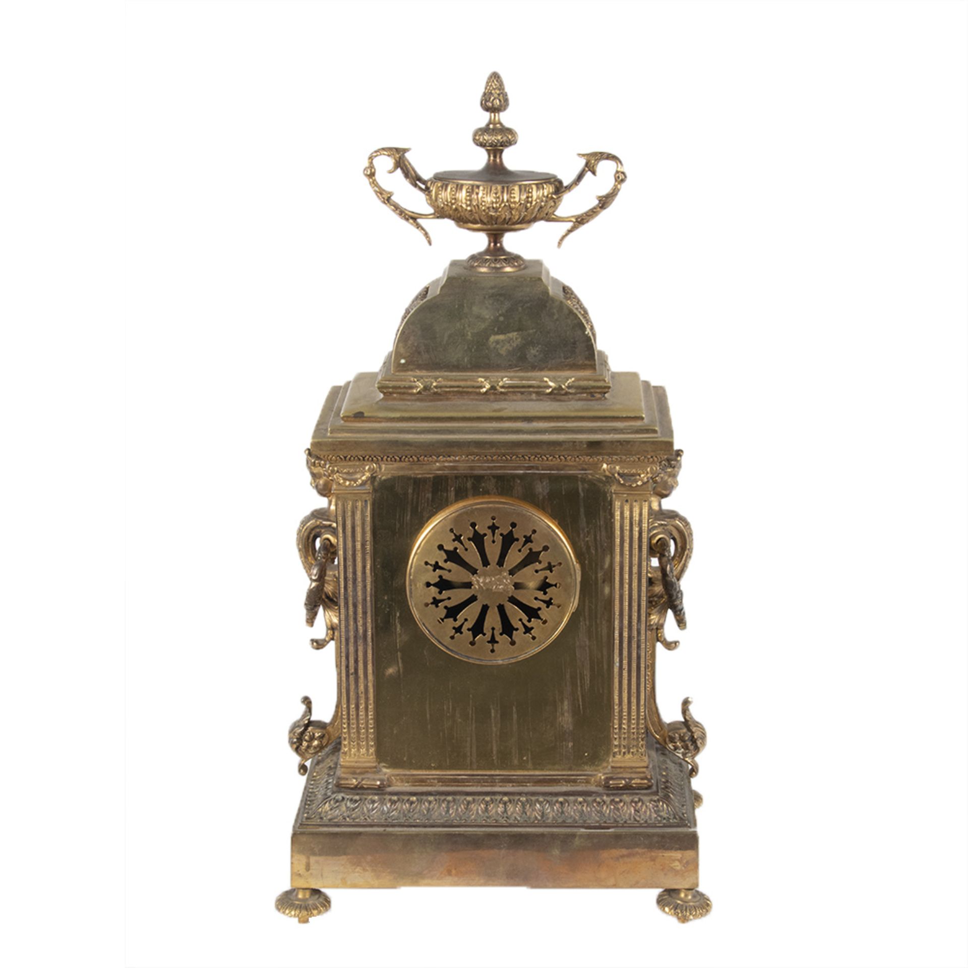 Louis XVI table clock. France, early 20th century. - Image 3 of 3