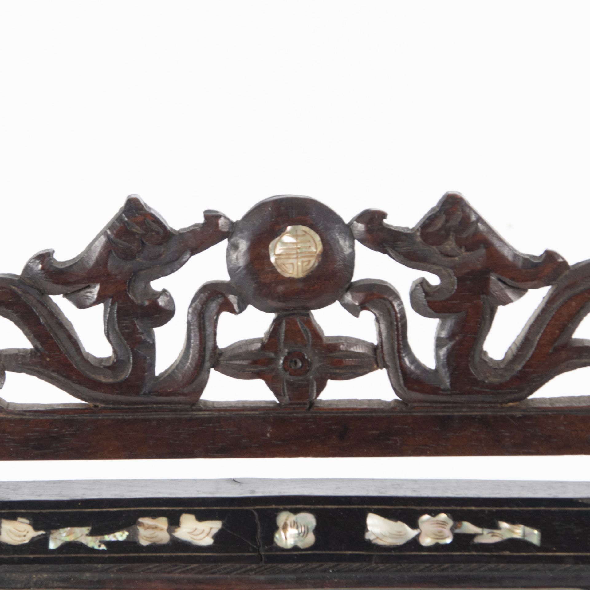 Dressing table mirror. China, early 20th century. - Image 2 of 3