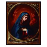 Spanish colonial, Mexico, 18th century. Our Lady of Sorrows.