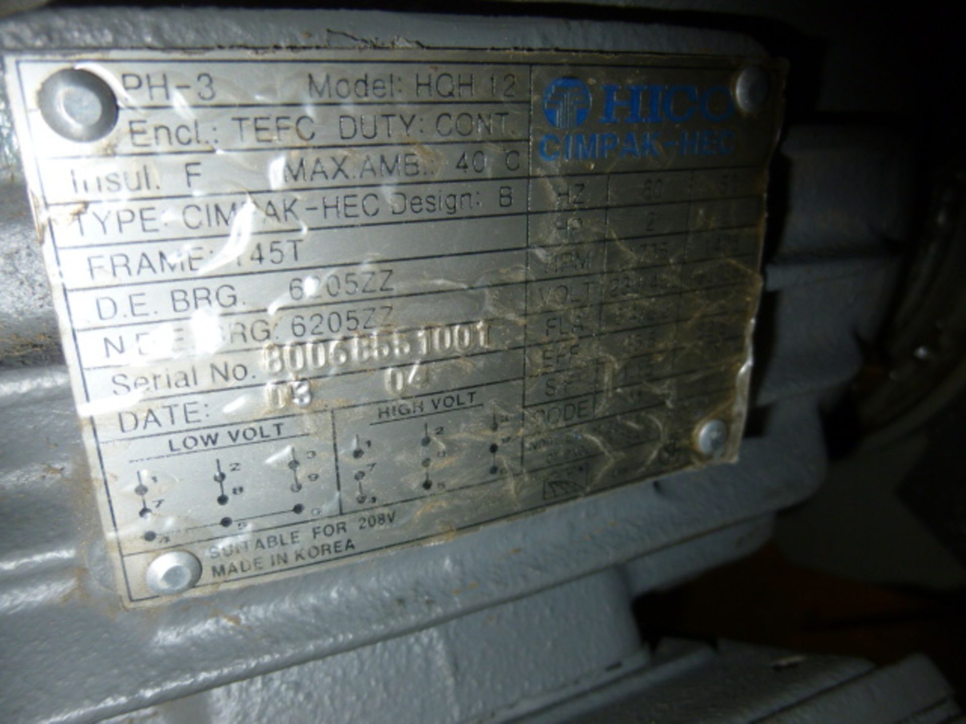 Hydraulic pump Brand: Montreal Hydraulique Model: 1.32 GPM Year: 2003 Item Location: Montreal - Image 2 of 4