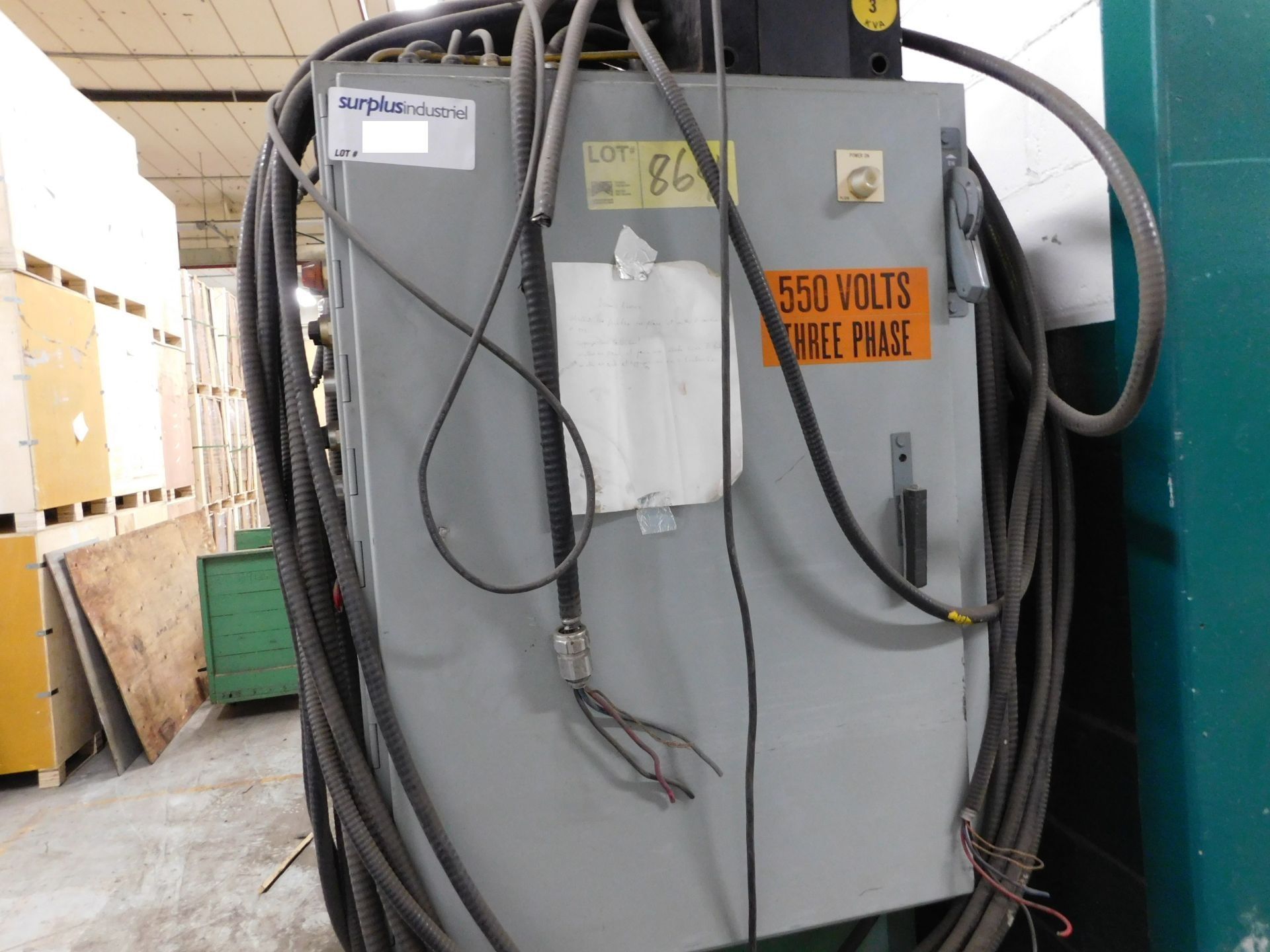hydraulic press whitout  hydraulic unit  loading fee 250$ - Image 2 of 4
