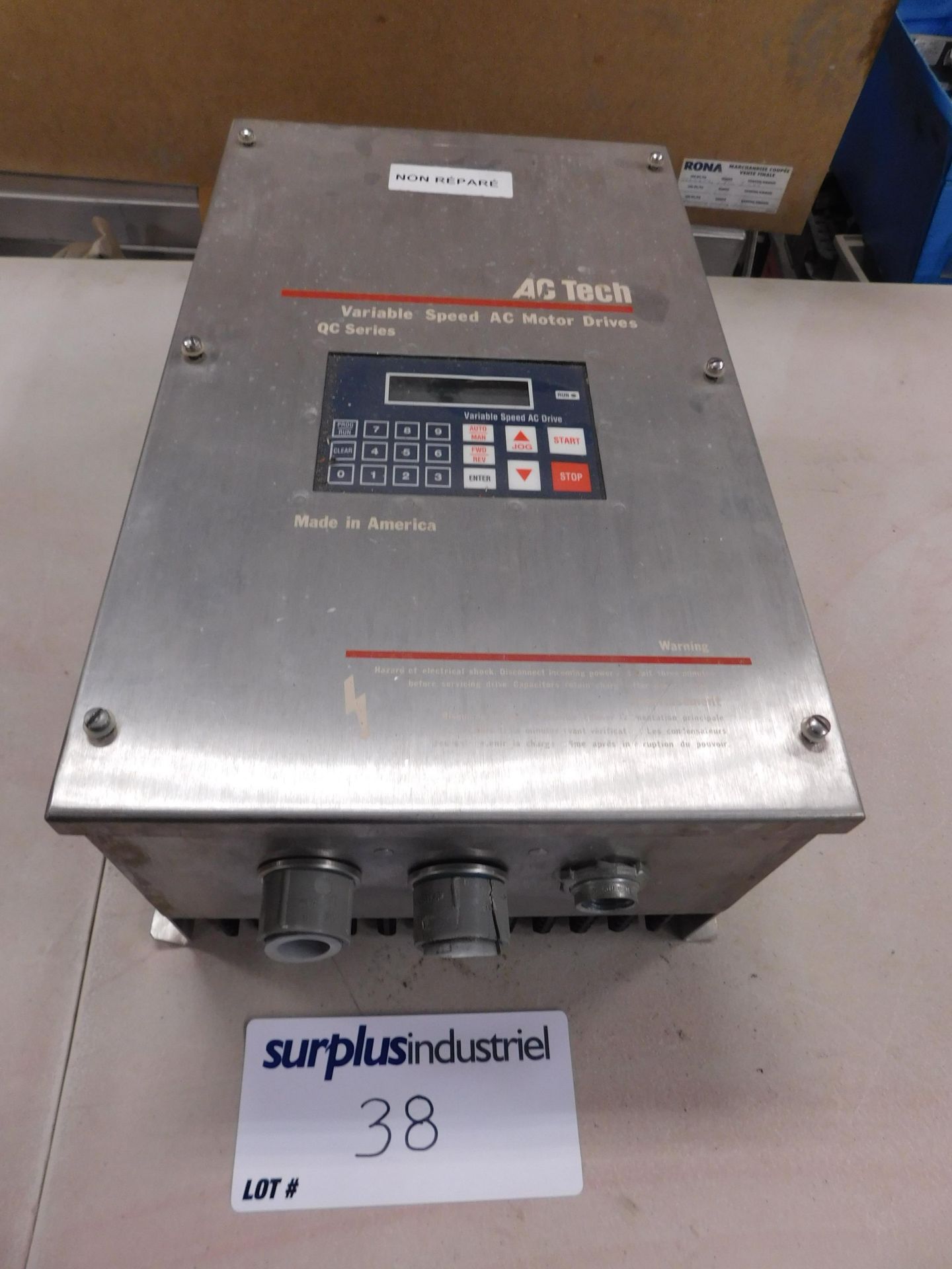 Ac Tech Variable Speed Drive (unknown condition)