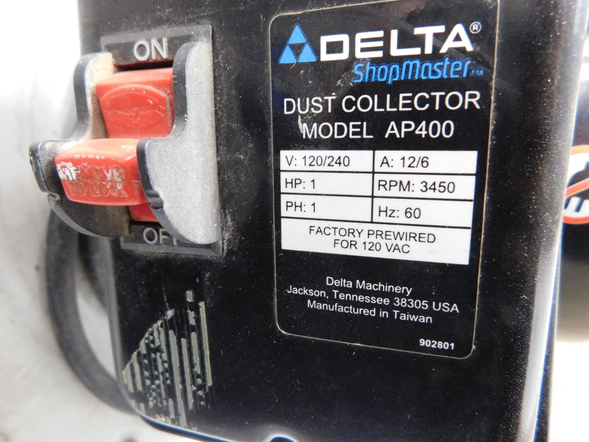 Delta Shopmaster Dust Collector AP400 - Bild 5 aus 6