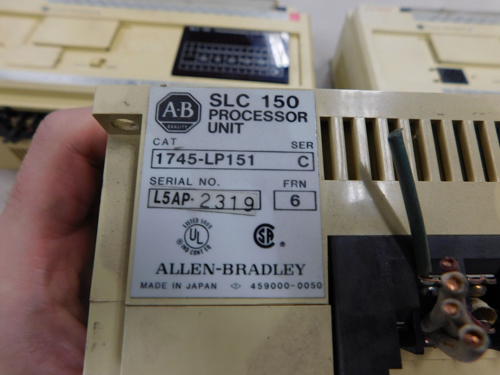 Lot of 3 ALLEN BRADLEY SLC 150 - Image 4 of 5