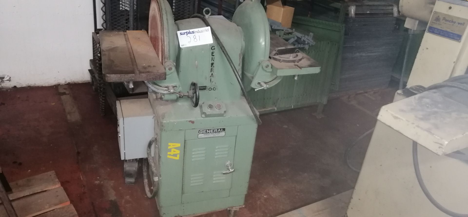 GENERAL Vertical disc Surface SANDER