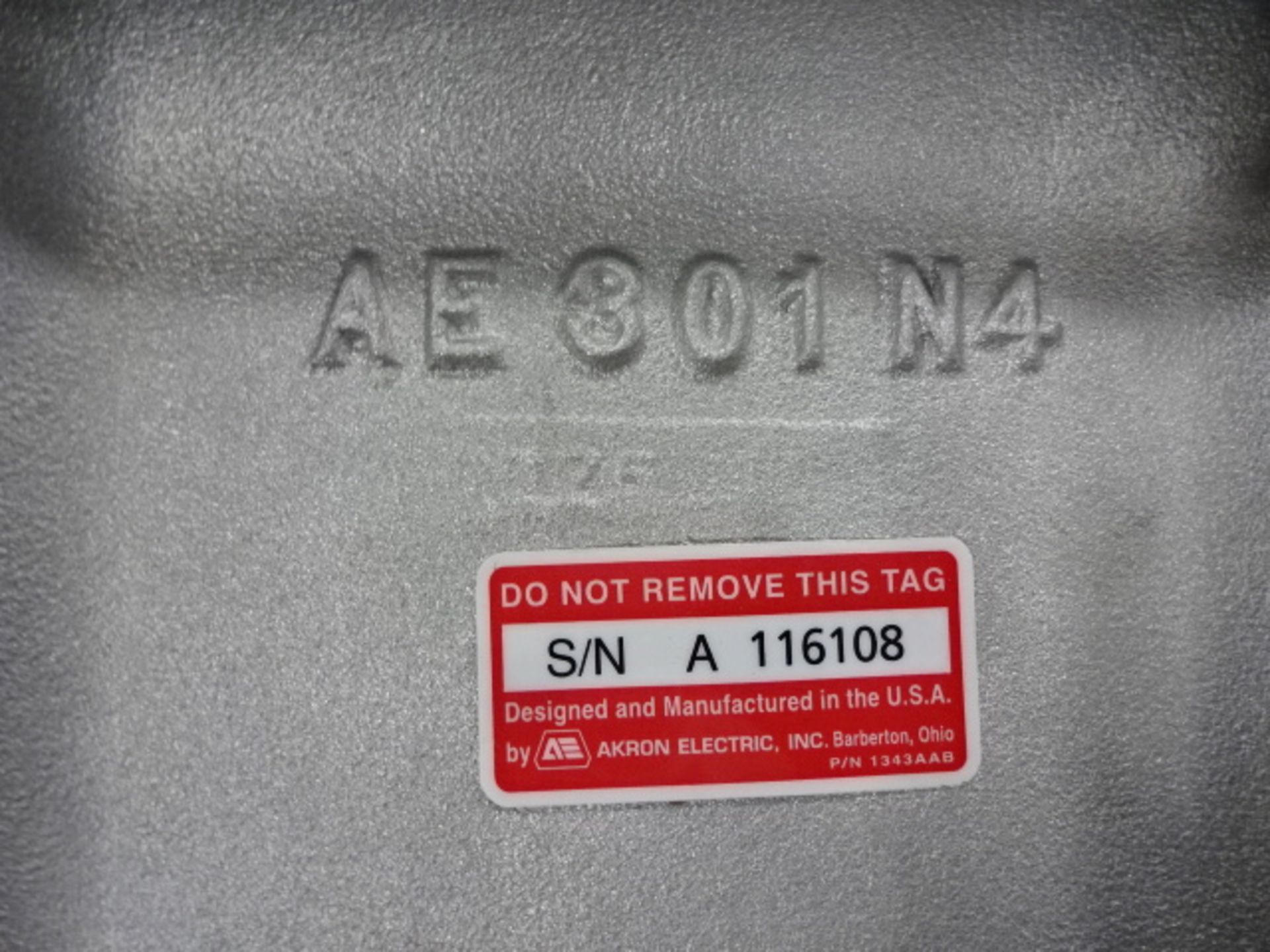 Akron Electric fire and explosion resistant electric box - Image 4 of 5
