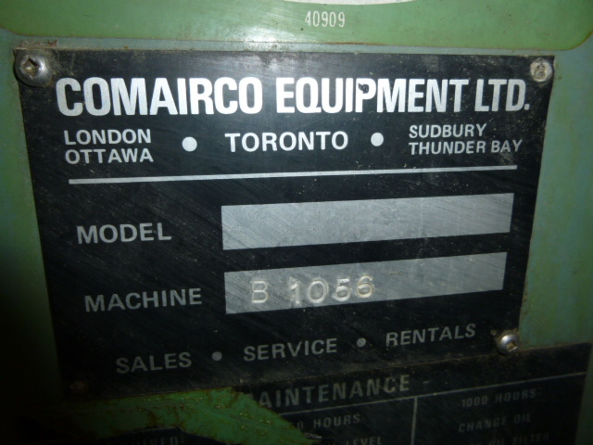 Sullair compressor Model 10-40H 40 HP Item Location: Montreal - Image 4 of 4