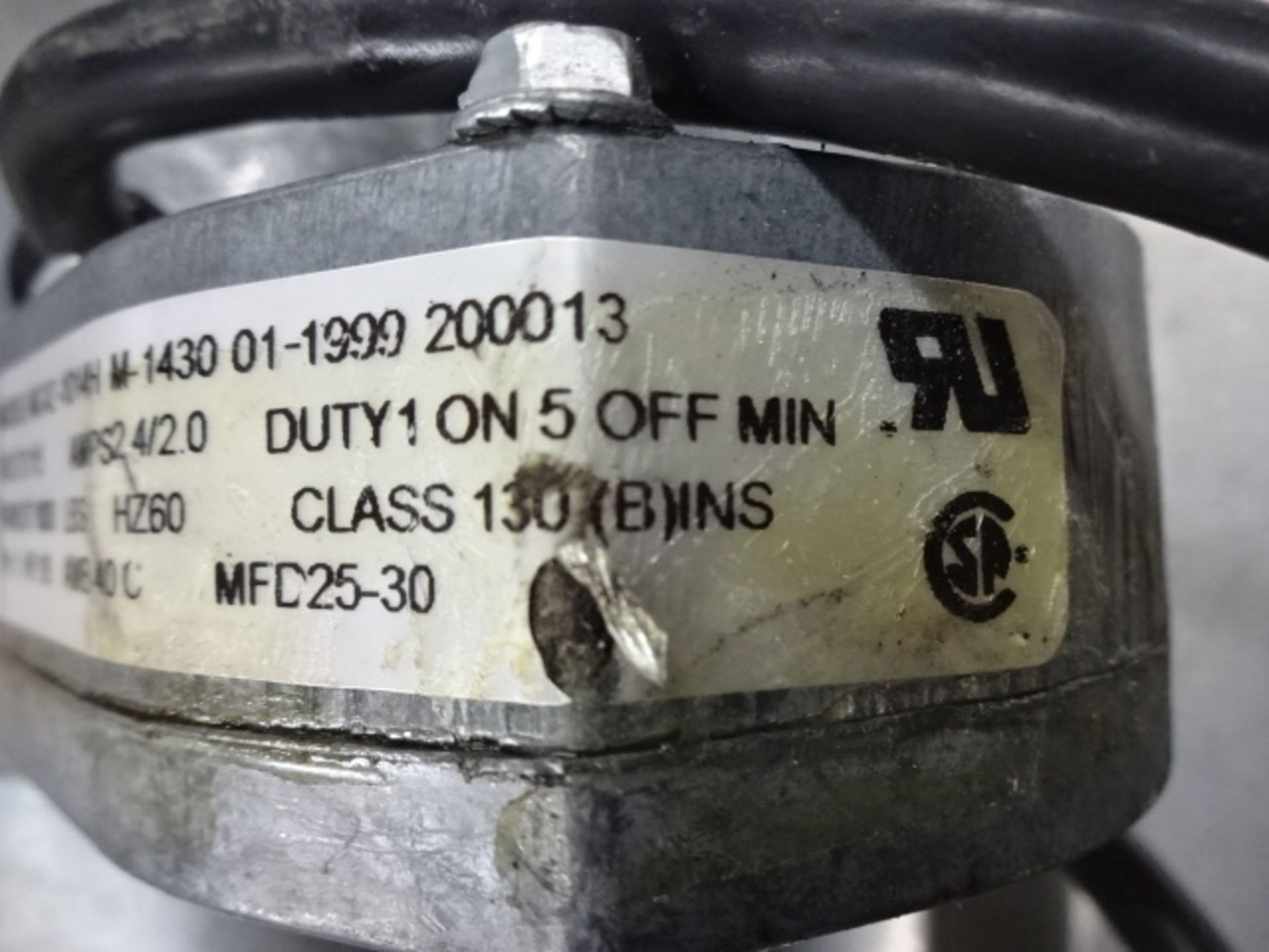 Hubbel MC 42 1014H Incline Lift Motor 1000 lbs thrust - Image 4 of 4