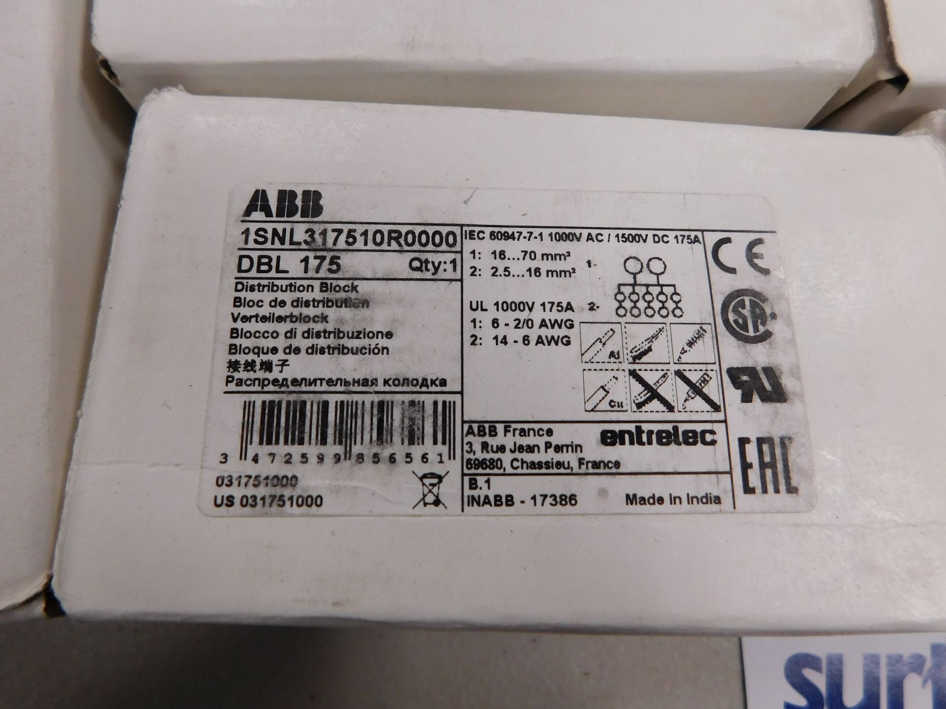 Lot of 14 ABB DBL175 - Image 3 of 3