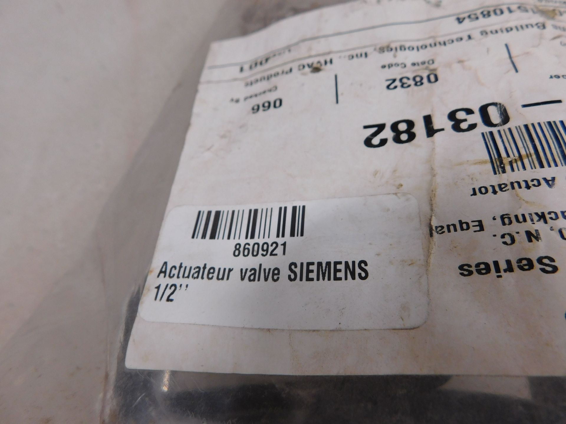 Siemens Actuator Valve 1/2 - Image 3 of 3