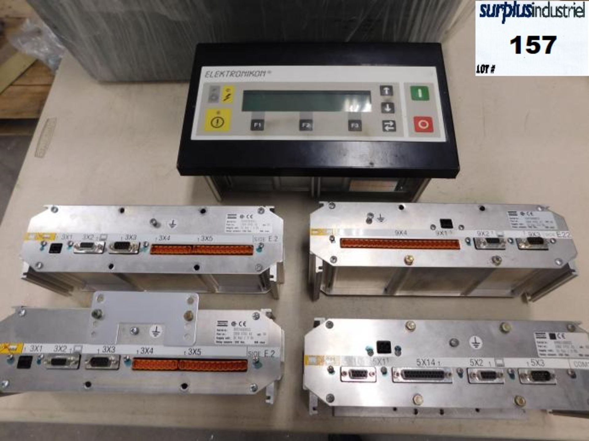 Atlas copco elektronikon control panel