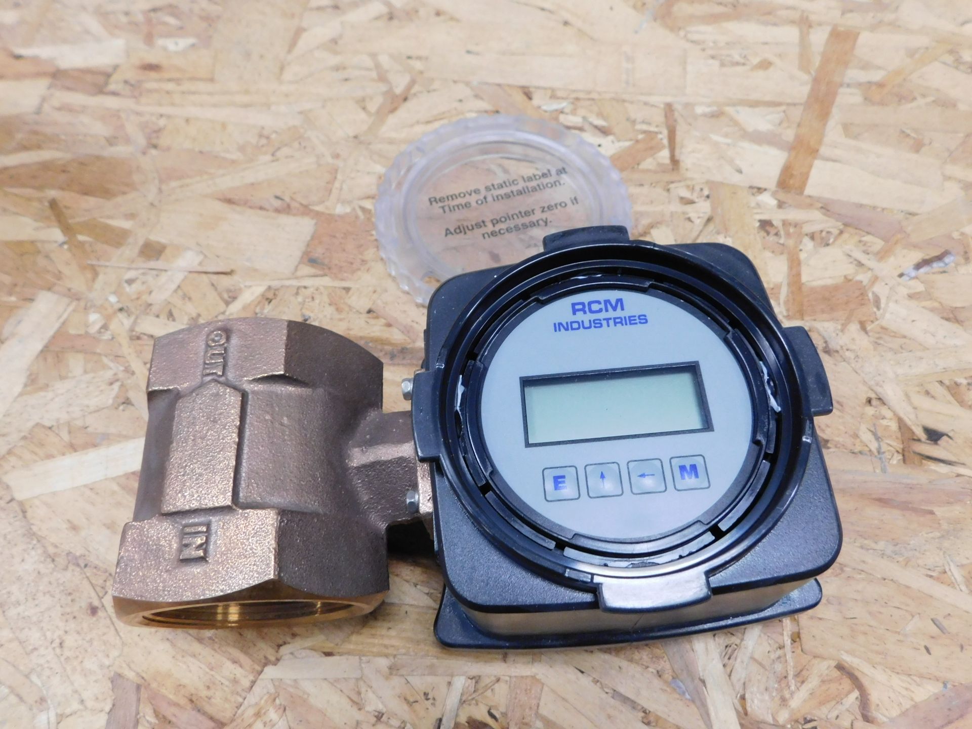 RCM FLOW METERS MODEL: 2-71-VUR-100-RW3 MAX PRESSURE: 180 PSIG *NEW - Image 2 of 4