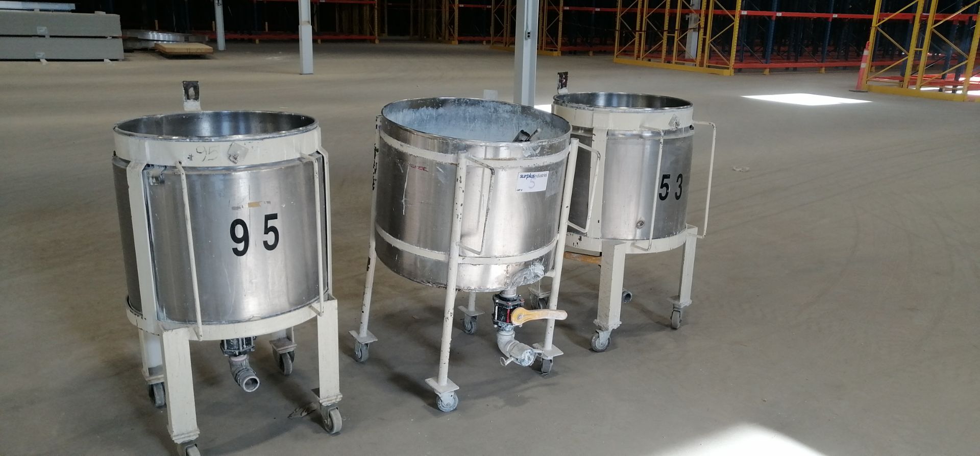 3 stainless steel tank - Image 2 of 11